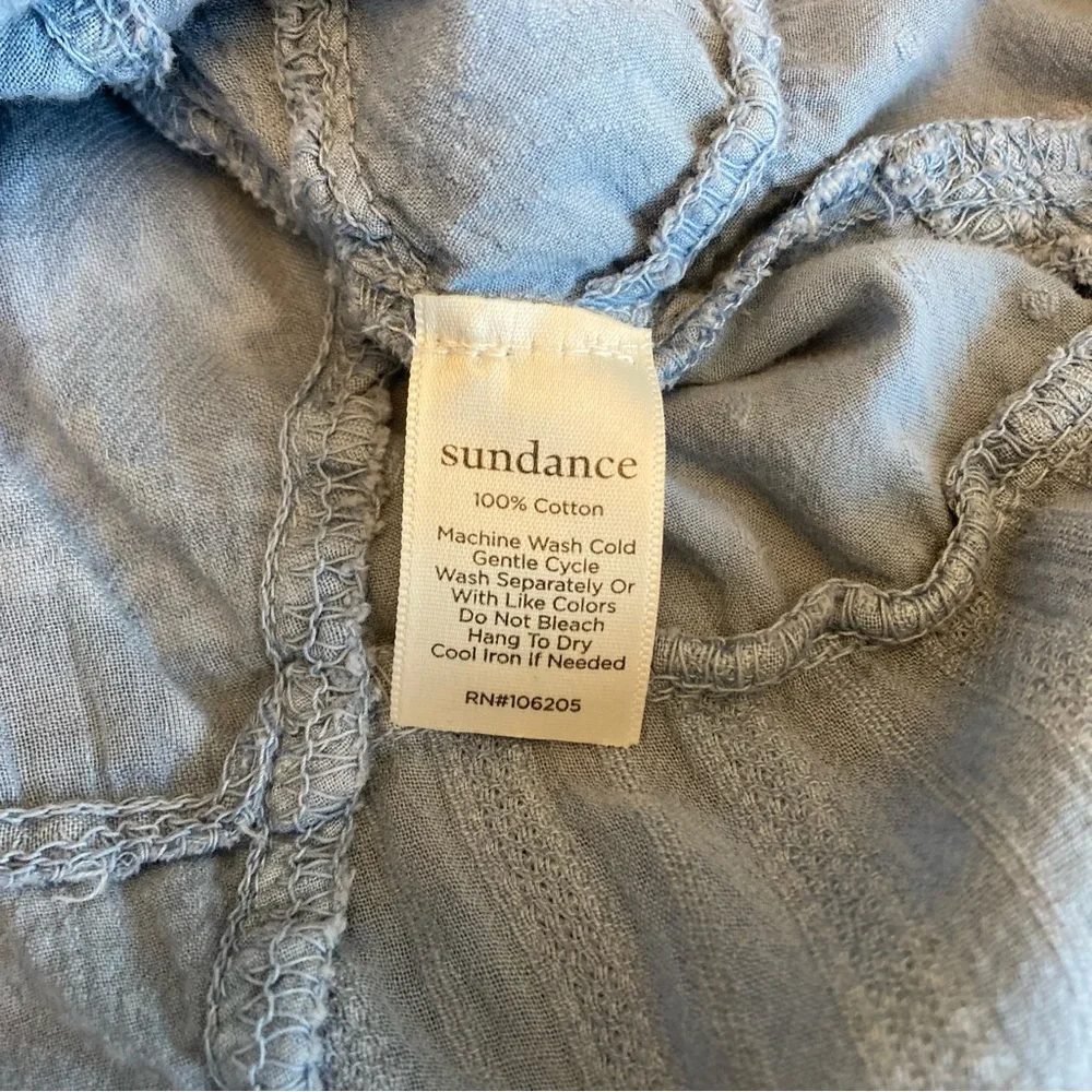 SUNDANCE Stowe Patchwork Popover size L gently used condition see photos - Picture 4 of 7